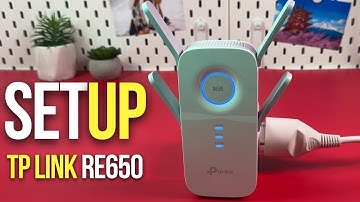 Easy Setup Guide for TP Link RE650 Range Extender Using WPS
