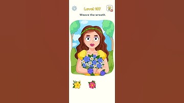 Dop 3: weave the wreath 💐 Level 107 #shorts #youtubeshorts #gaming #games #gameplay