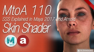MtoA 110 | Detailed Skin Shader | using Arnold with Maya 2017