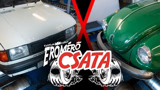 Totalcar Erőmérő Csata: Tuning Skoda vs. Tuning Bogár [ENG SUB]