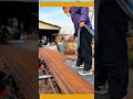 Cleaning Rust Off Iron Frame Used as Cement Mixing Stand #construction #diy