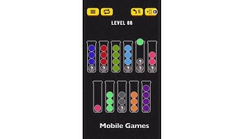 Ball Sort Level 86 Walkthrough