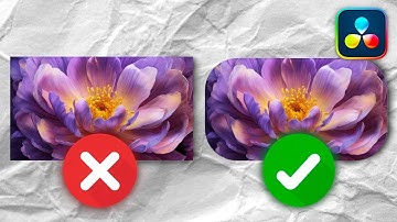 How To ROUND CORNERS in DaVinci Resolve