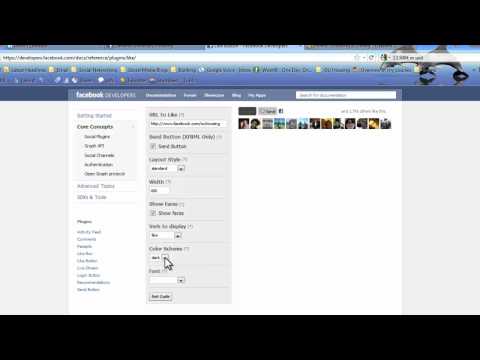 How to put fb social plugin on website