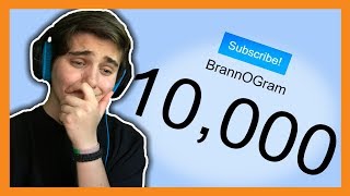 Hitting 10,000 Subscribers | LIVE REACTION!