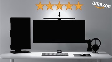 I Bought 5 Highly Rated Monitor Light Bars on Amazon