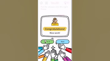 Brain Out Level 88 Put the shapes into right frame Walkthrough Solutions