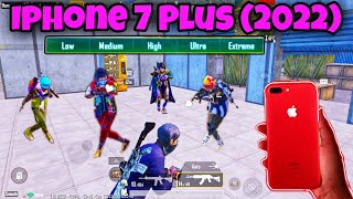 iPhone 7 Plus PUBG test 2022 || Graphics ,smoothness, and sound |test 2022 | Iphone 7+ pubg test #2