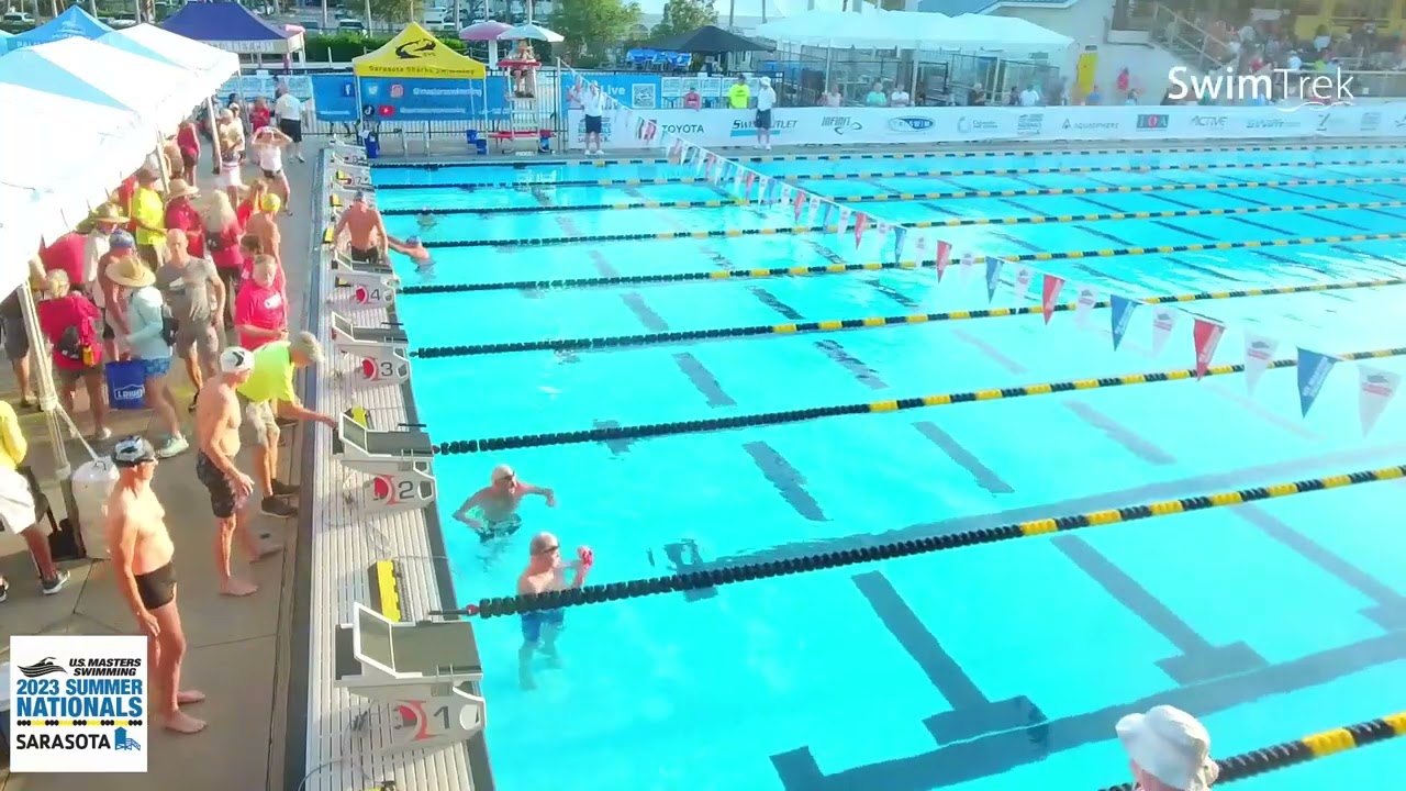 Mens 100 Breaststroke Heat 1-19 USMS 2023 Summer Nationals Sarasota, FL