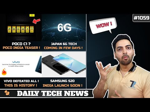 POCO C1?,Vivo Defeated Xiaomi & Samsung,Indian Judiciary With AI,Space Flight,Japan 6G started #1059