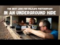 What is the best lens for wildlife photography in an underground hide?
