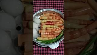 How to Fry Bamboo Shoot with Eggs Khmer Food raksmey_sor