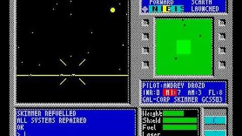 Tau Ceti Special Edition - Sinclair ZX Spectrum - Archive Gameplay 🎮