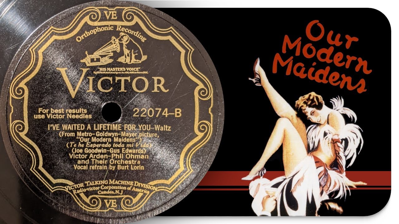 Guarda I've Waited A Lifetime For You - Arden - Ohman Orchestra (1929) su YouTube