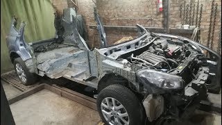 видео: Ниссан Кашкай +2.Удар в бок+переворот.Часть1.Кузовной ремонт картинка: Ниссан Кашкай +2.Удар в бок+переворот.Часть1.Кузовной ремонт