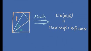 sin(a+b) PROVED with a Nice Geometric Shape