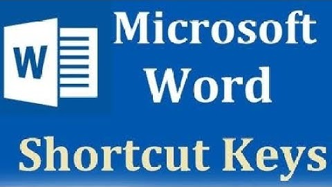 Most Useful Microsoft Word Keyboard Shortcuts