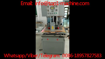 automatic high frequency welding machine making PVC folder book cover making machine