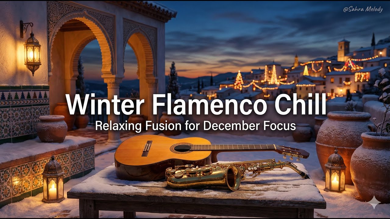 Guitar & Piano: Winter Flamenco Jazz Fusion Relax 2025
