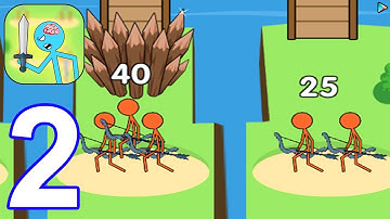 Stick Puzzle (Early Access) - Gameplay Walkthrough Part 2 All Levels 22-39 ads (Android, iOS)