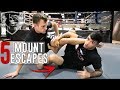 5 Ways to Escape Full Mount (+ Set Up Heel Hook) w/Bruno Pucci