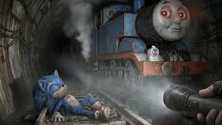 They Found Sonic & Thomas All Characters At An Abandoned Railway Yard