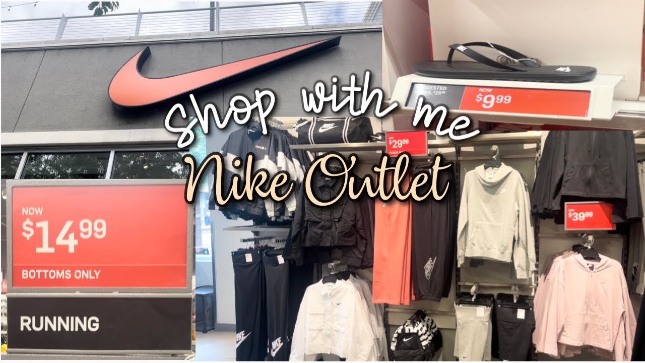 Memorial Weekend Shop with me at the Nike Factory Outlet Store - YouTube