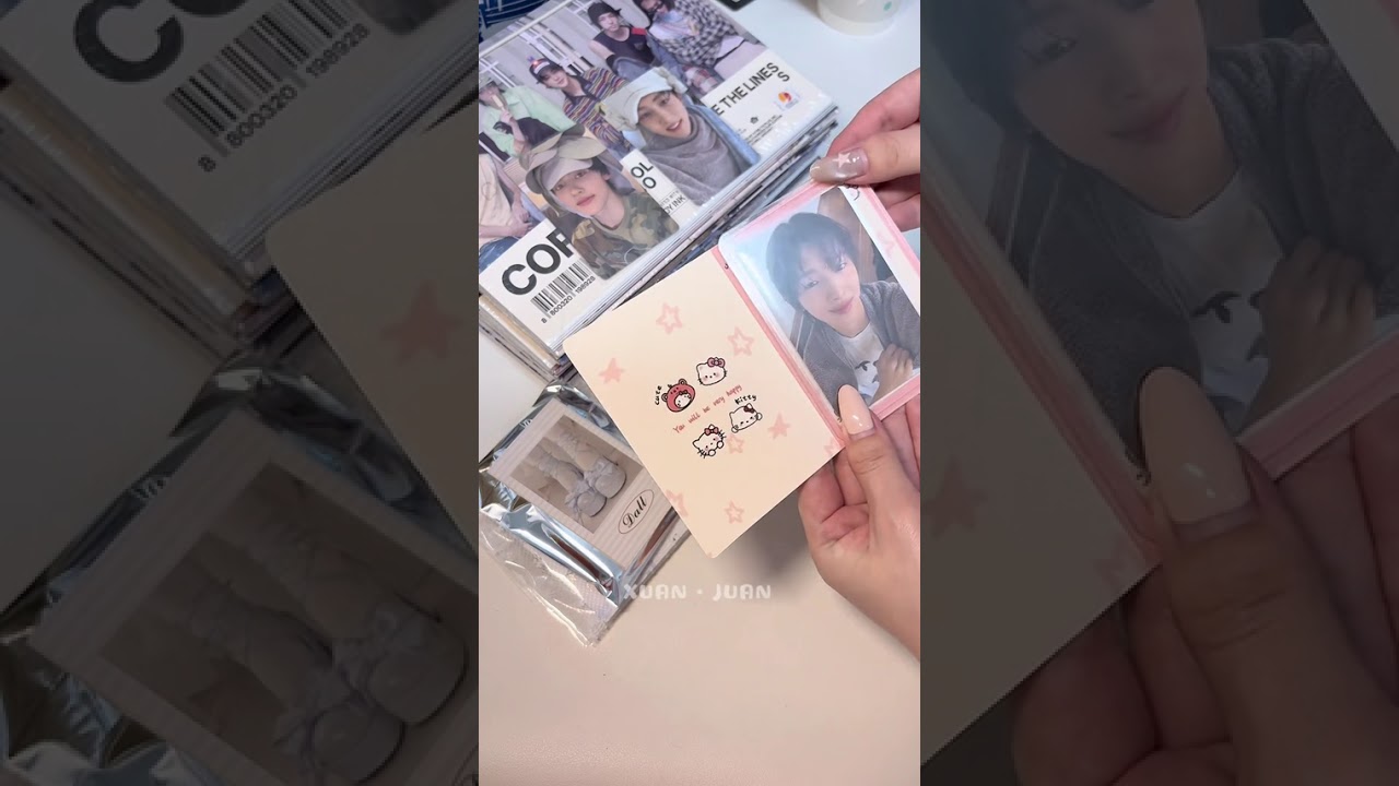 #打包视频 #打包小卡  #cortis  俺的第一次打包日记😌