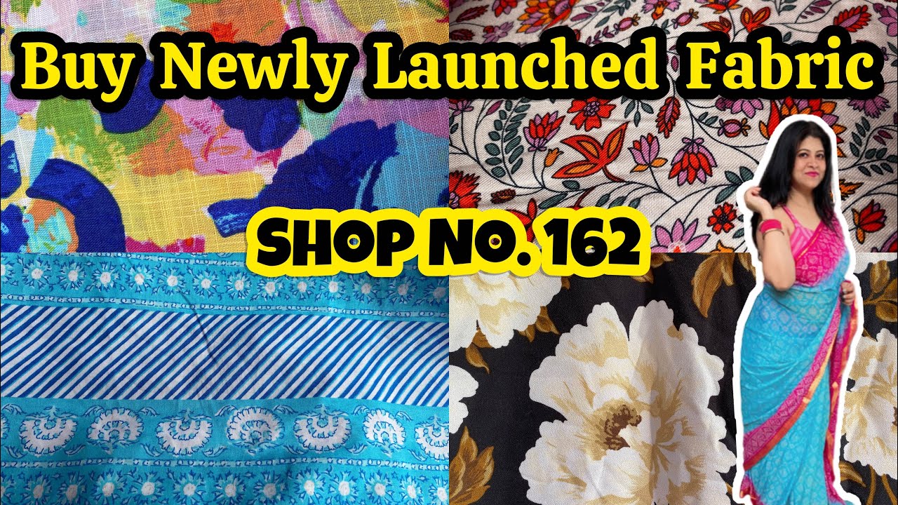Buy newly launched fabrics🤌🏻Rayon cottonhakobaLycra Shop No.162Indian Lifestyle With Laxmi