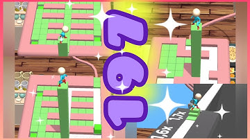 Gameplay top mobile games Relaxing n satisfying game iOS/ANDROID Stacky Dash #gameplay Level 197