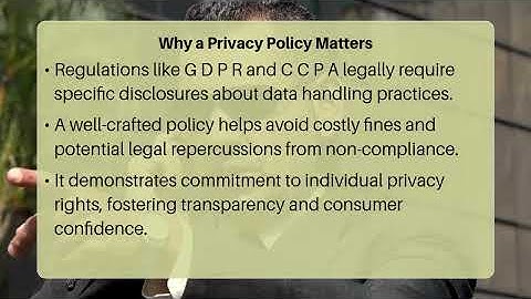What Is The Process For Privacy Policy Development?