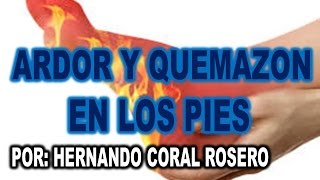 En siento los pies calor