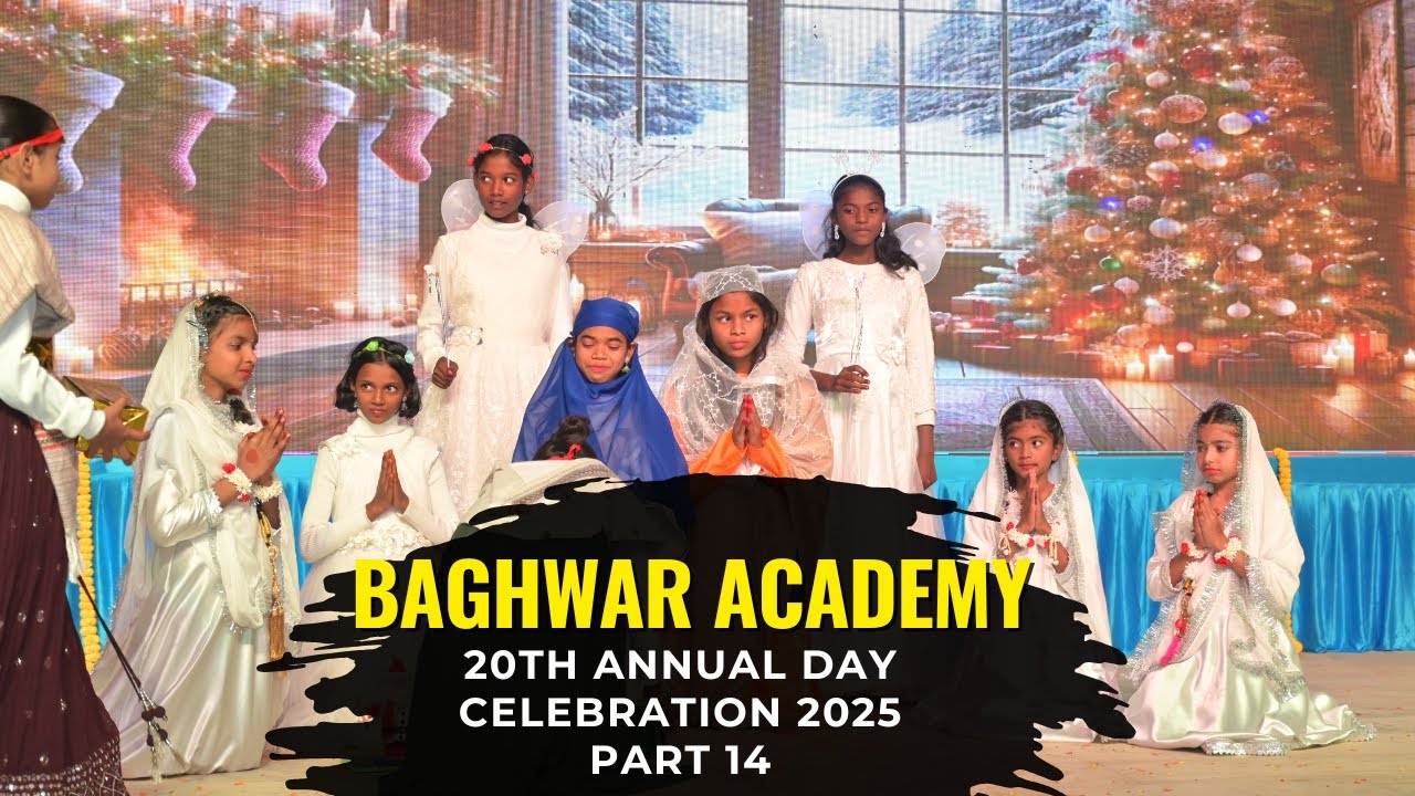 Christmas Dance Performance | 20th Annual Day Celebration 2025 | Baghwar Academy I Part 14