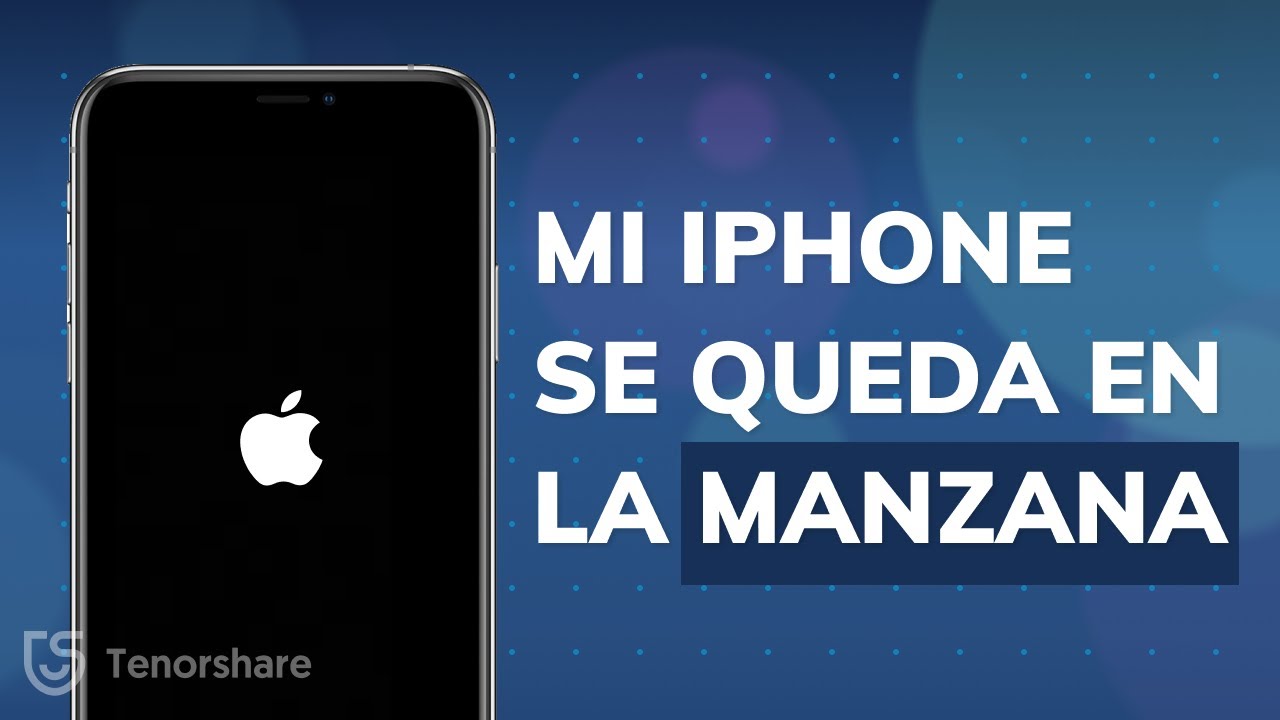 6 formas] Mi iPhone se queda en la manzana 2021 - YouTube