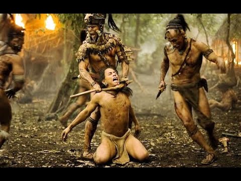 بيقتلو كل القبيله بتاعته وبيعذبوه وميعرفوش انه محارب عنيف مبيسبش حقه ملخص فيلم Apocalypto