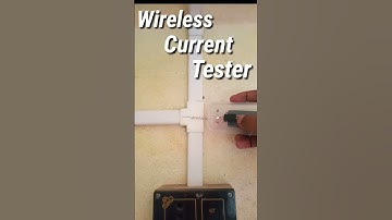 Wireless AC and DC current tester #shorts