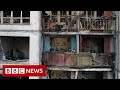 Destruction of Ukraine from above - BBC News