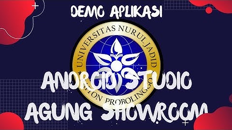 Demo Aplikasi Android Studio [Agung Showroom]