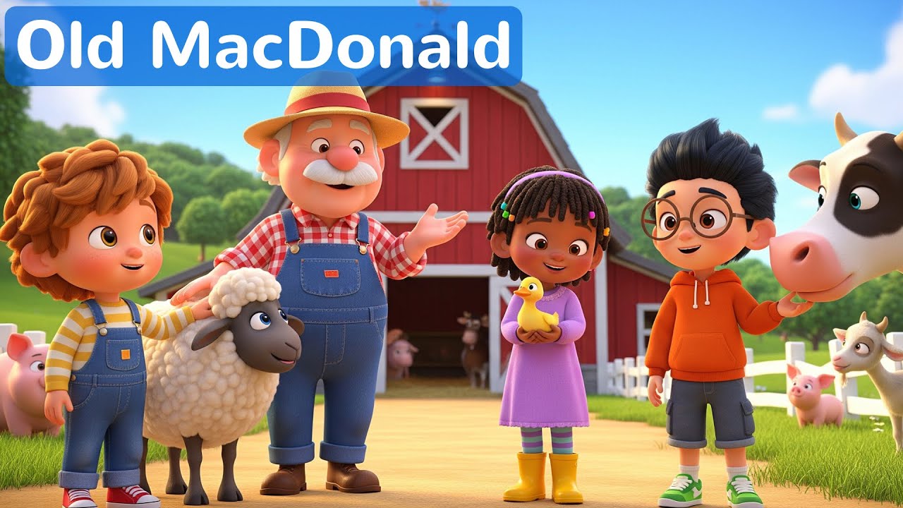Old MacDonald Had a Farm 🎵 A Glowbug Club Adventure! | Nursery Rhymes & Kids Songs