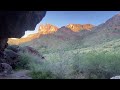 Exploring an old spanish mine of the superstition mountains