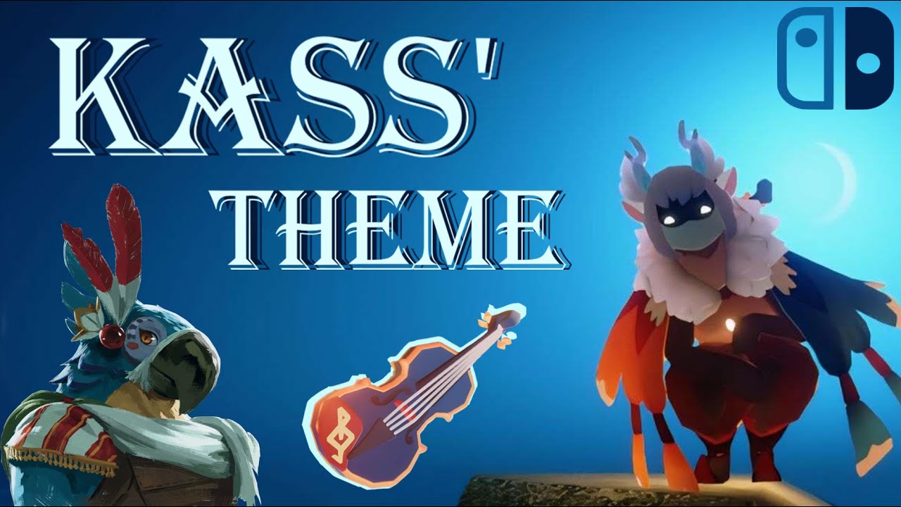 🎻Sky CotL: Kass' Theme - Zelda Breath of the Wild [Violin] 🎶 Switch ...