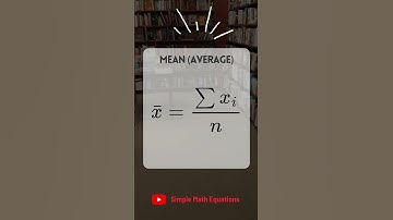 What is The Mean (Average)  #shorts