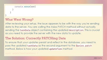 How to Persist Textarea Updates in Vue.js with Laravel Backend using Axios