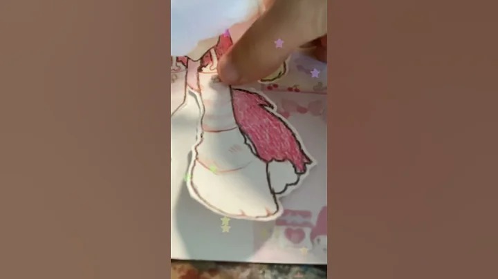 Make a sketchbook page with me !!! #sketchbook #oc #ocart #draw #sketchbookpage #cutecore #cute #art