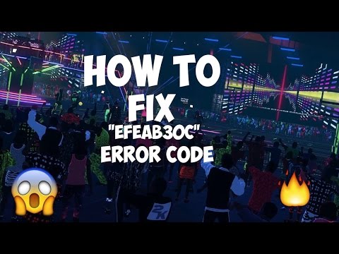 NBA2k17 How To Fix Error Code Efeab30c 100% Working Can't Connect