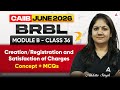 CAIIB June 2026 | BRBL Module B | Creation/Registration and Satisfaction of Charges | Nikkita Mam