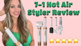 7-1 Hot Air Styler! Demo & Review!