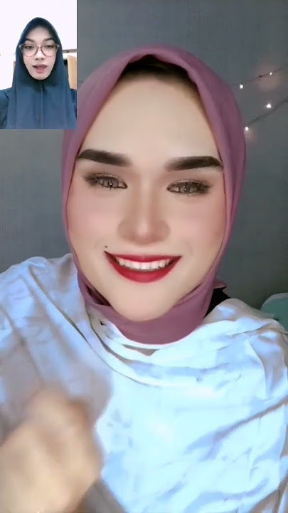 boy to girl 😮 😱 |crossdresser | cowok cantik | cek di video panjang