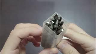 Kit 10 Broca Aço Rápido HSS 6,5mm*101mm