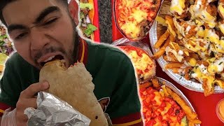 ULTIMATE BURRITO TASTE TEST (HOT CHEETO BURRITO)